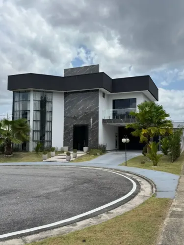 LD Alugo Linda Casa de Alto Padrão em Marituba com 4 quartos no Cond. Jardim Marselha