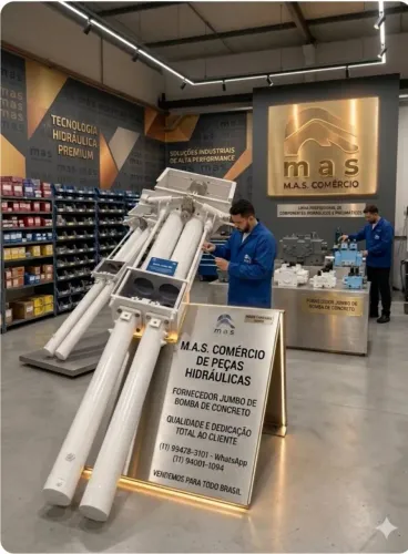 Jumbo Bomba De Concreto Pronto Para Montar Caminhão M a s Comércio 