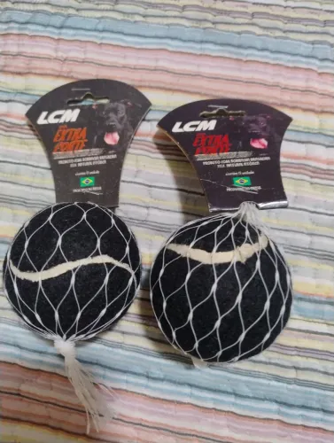 Bola extra forte para cães 2 unidades