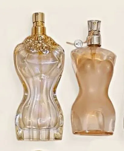 Frasco vazio perfume la bele e classic