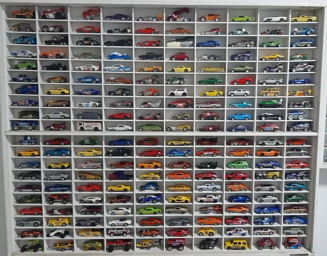 200 hotwheels de coleção