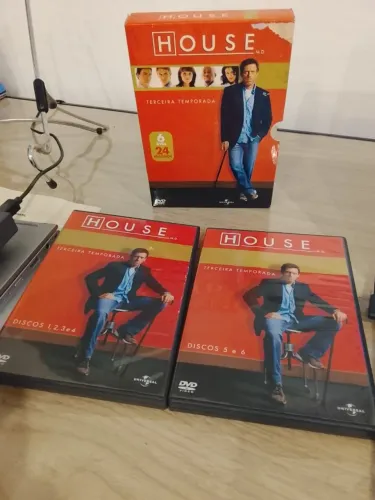 Caixa DVD - House (Terceira Temporada)