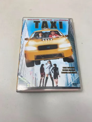 DVD do filme de comédia e ação Táxi (2004)