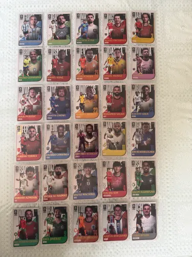 Set completo 48 Cards Pictory Kayou Fifa