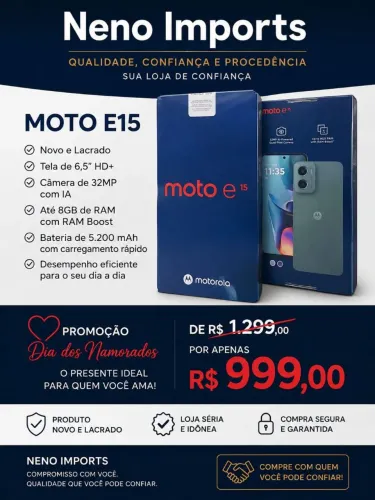 Motorola moto e 15