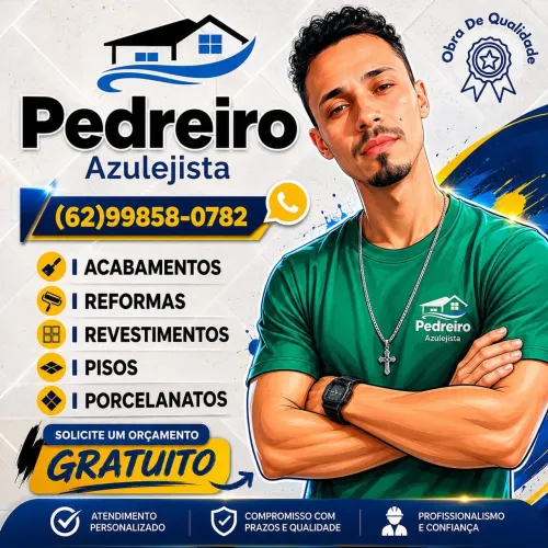 Pedreiro Azulejista 