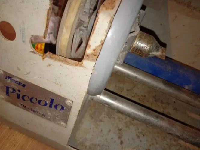 Torno de mármore e Madeira - Mecca Modelo Piccolo tm-500-a.