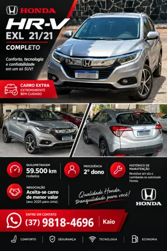 Honda HR-V EX 1.8 Flexone 16V 5P Aut. 2021