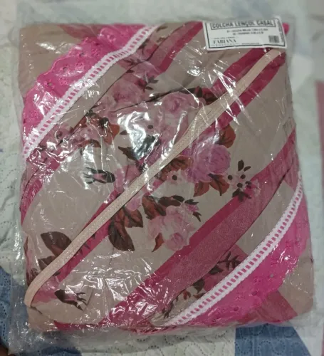vendo concha lençol casal com babadinho, na promoção
