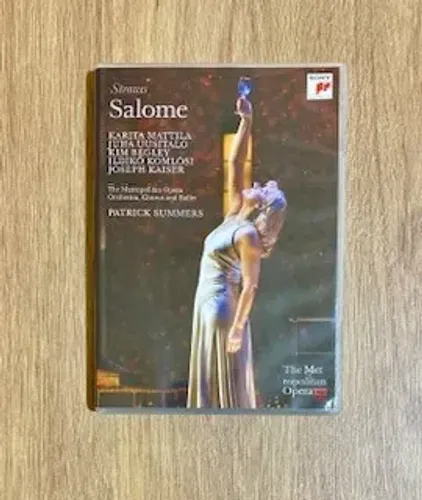 DVD da ópera Salome de Richard Strauss
