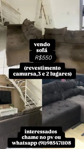 Sofá 2 e 3 lugares