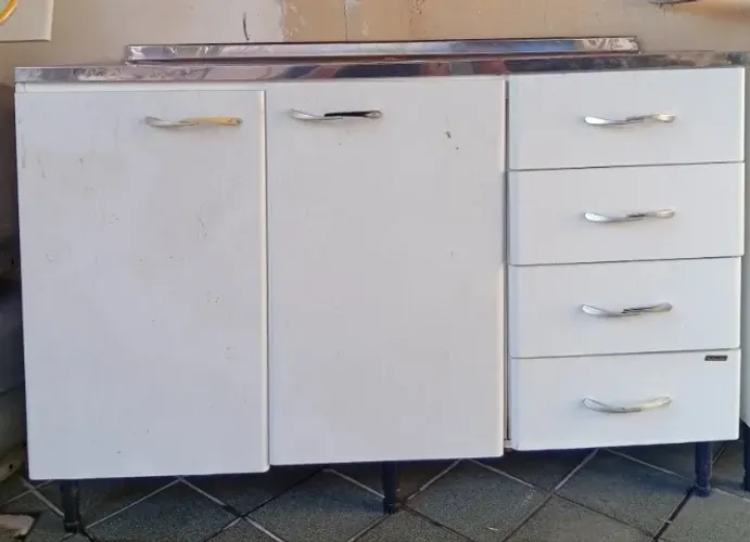 Piá com tampo Inox