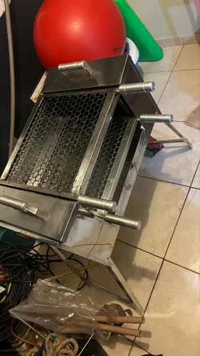Churrasqueira de inox