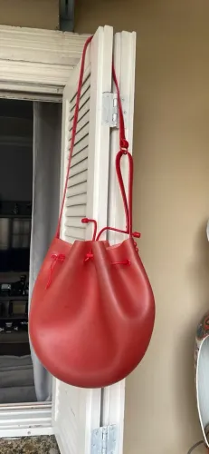 Bolsa saco vermelha Melissa