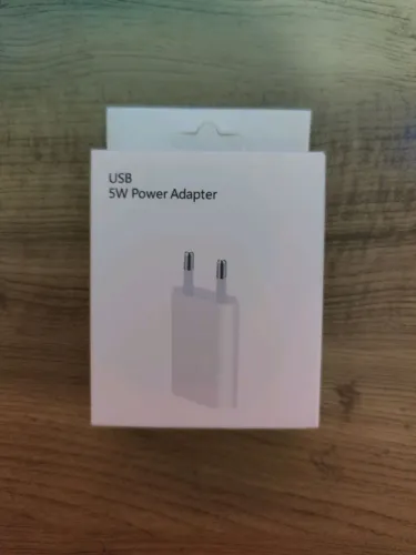fonte usb 5w power adapter branca