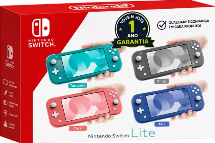 Nintendo Switch Lite Destravado 128GB + Frete Grátis + Garantia