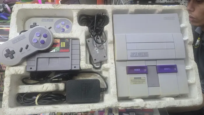 Super Nintendo completo 