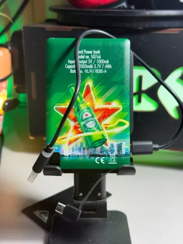 power bank heineken + fórmula 1 - original
