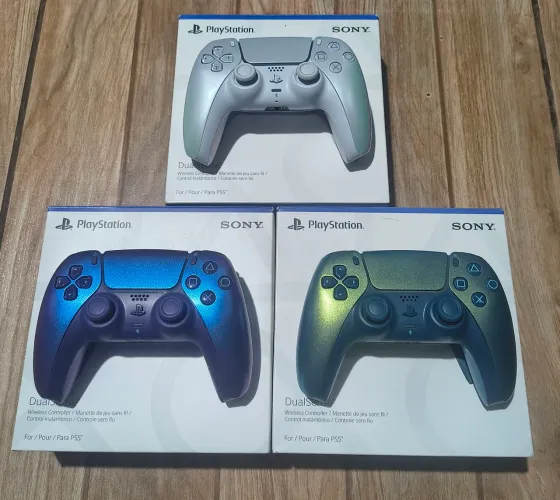 Kit 3 Controles Dualsense PS5