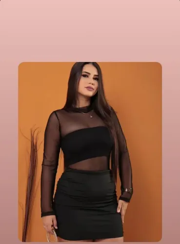 Tule manga longa 