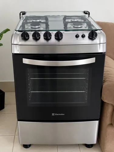 Fogão Electrolux 4 Bocas Inox 52 SX - Oportunidade pra Sair Hoje!