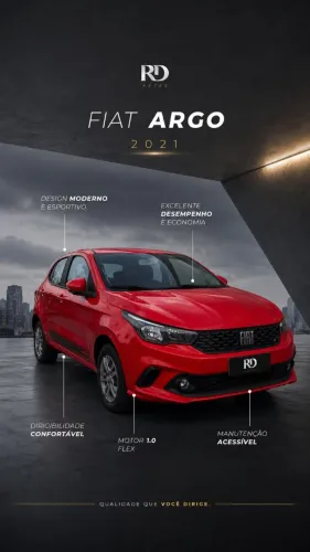 Fiat Argo Drive 1.0 6V Flex 2021