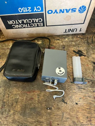 Antigo flash analógico Eva Blitz 