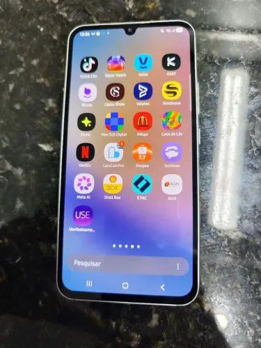 Galaxy A34 256GB 8RAM CARTÃO ATE 10X COM ACRÉSCIMO NFC+BIOMETRIA 5G