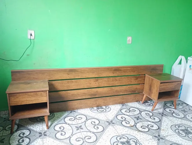 Cabeceira de cama casal 350 reais
