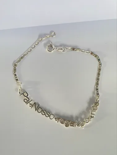 Pulseira nova em prata 925 