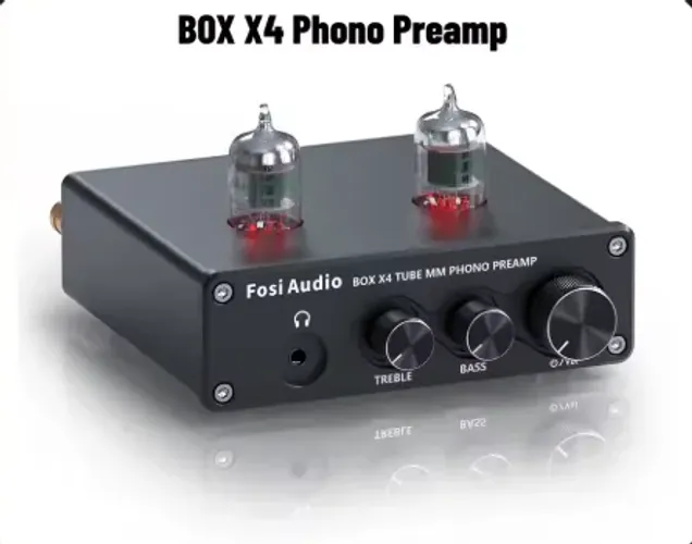 Pre amplificador Valvulado Fosi Audio