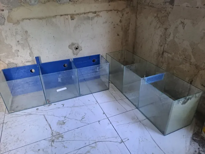Vendo filtro Sump e Aquário 120 litros *no estado*
