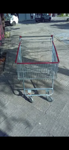Carrinho de Supermercado Grande/Novo (2 Unidades)