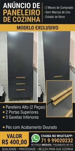 Paneleiro R$ 400,00