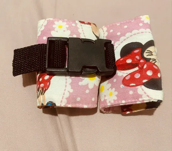 Trava Peitoral para Cadeirinha Infantil Minnie | Segurança para Bebê e Criança