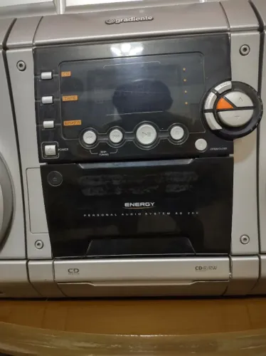 Micro System Gradiente As-200 Canais e Rádio Ok Ac Cartão Rj Entrego.