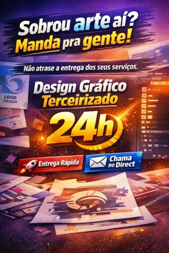 Designer gráfico freelancer 24h