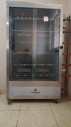 Máquina de frango pro gás 30 frangos
