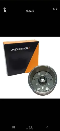 Volante Moto Magneto<br> YBR 125 -06/07 <br> FACTOR 125 08/10<br> YBR ED ED 08/10<br> XTZ 125 06/10
