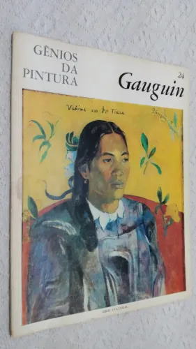 Coleção Gênios da Pintura Gauguin fascículo 24 revista de arte.