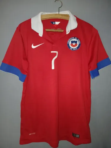 Camisa antiga do Chile jogador Sanchez