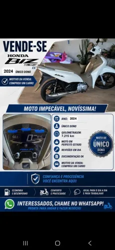 Vendo biz 2024 valor R$ 16.200,00