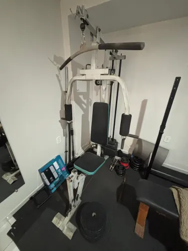 Estação de Musculação | Treino de academia completo