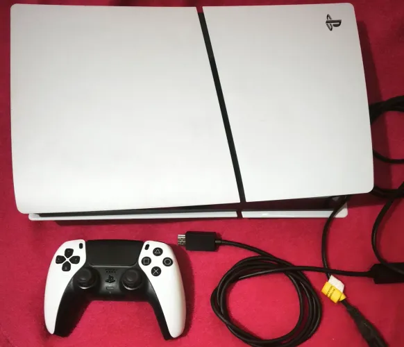 Ps5 slim completo leitor de disco