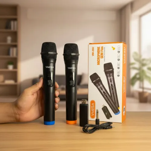 Microfone sem fio - ideal para palestra em locais fechados, igreja, escola e auditório