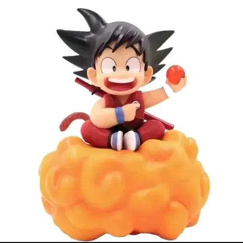 Goku pequeno na nuvem!