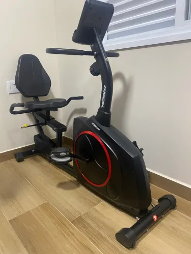 Bicicleta ergométrica horizontal O?NEAL pouquíssimo uso