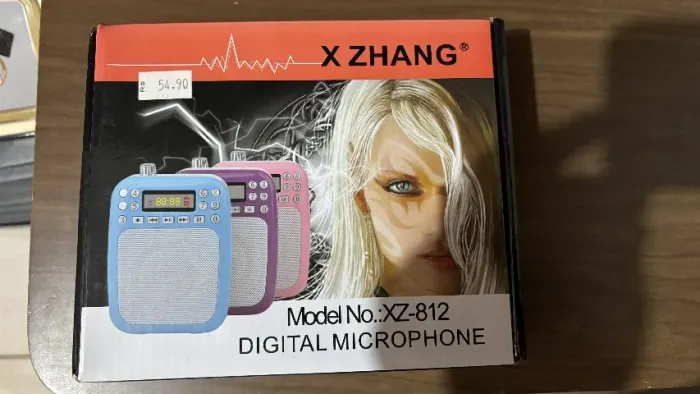 Megafone Portatil Amplificador Kit Professor Com Radio