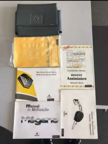 Manuais do Proprietário Renault Megane 1999 a 2002 Hatch e Sedan<br>