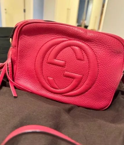 Bolsa Gucci Soho Rosa